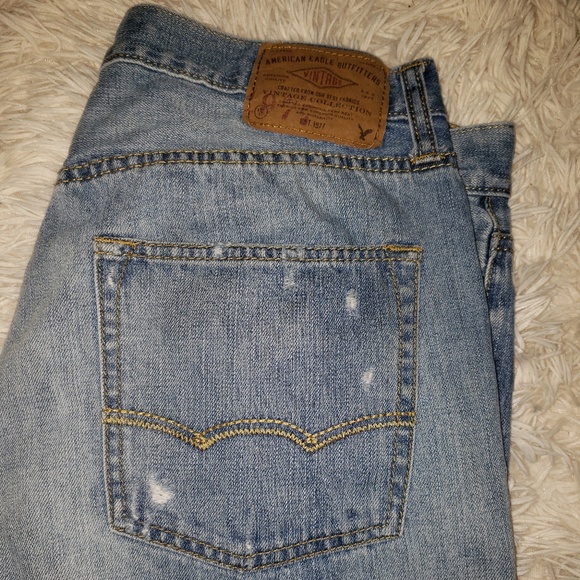 american eagle old jeans